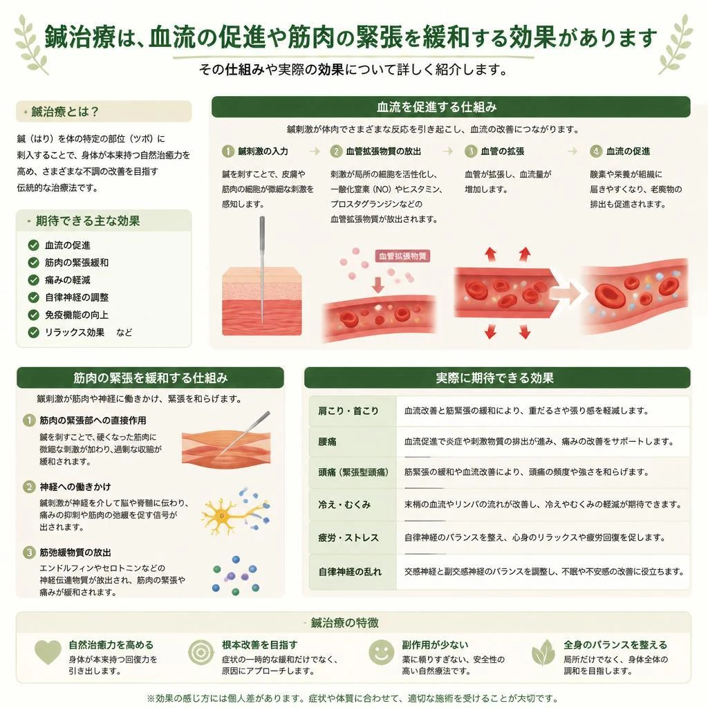 2. 鍼治療の効果とは