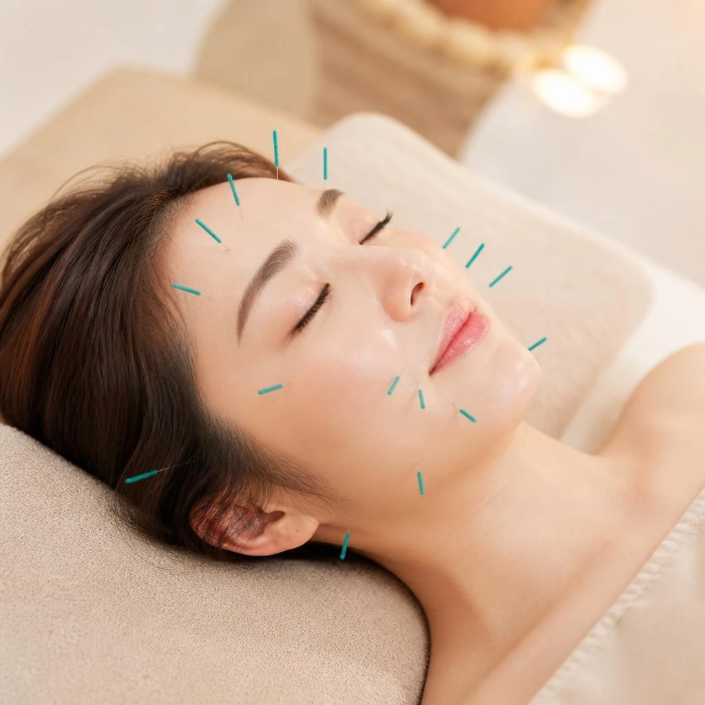 美容鍼で若々しい顔を取り戻す！